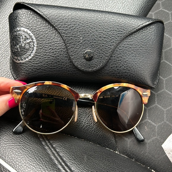 ray bans club round - Picture 4 of 4
